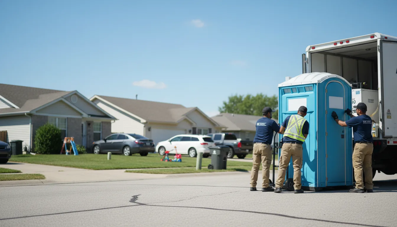 Standard Porta Potty Rentals in Sedalia, OH near me